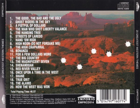 20 Greatest Western Themes (CD) [1]
