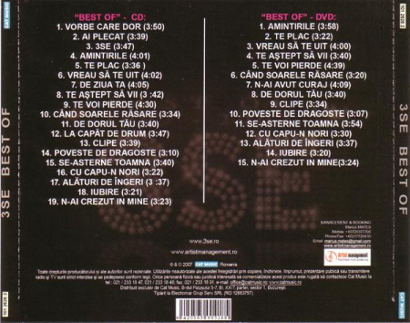 3rei Sud Est - Best Of 1997 - 2007 , (CD) [1]
