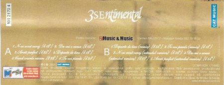 3rei Sud Est - Sentimental, (Casetă Audio) [1]