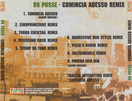 99 Posse – Comincia Adesso Remix (CD) [1]