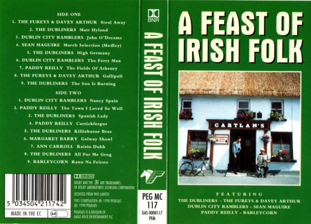 Casete audio - A Feast Of Irish Folk (Casetă Audio)