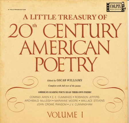 Discuri vinil - A Little Treasury Of 20th Century American Poetry Volume 1, (Disc Vinil)