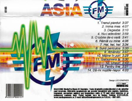 A•S•I•A* – A•S•I•A FM (CASETA) [1]
