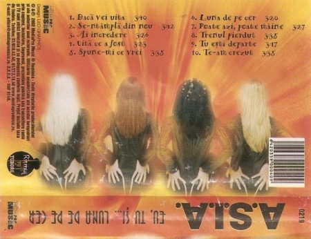 A.S.I.A. - Eu, Tu Și... Luna De Pe Cer (Caseta Audio) [1]