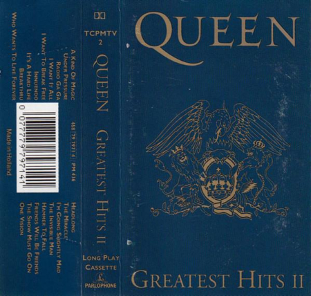 Rock/Folk - Queen - Greatest Hits II  (Caseta Audio)