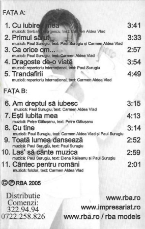 FUEGO - Iubesc  (Caseta Audio) [1]