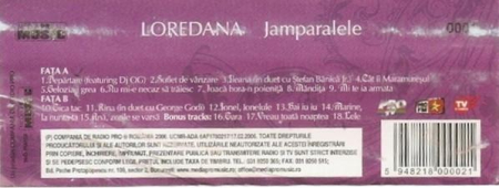Loredana Groza - Jamparalele (Caseta Audio) [1]