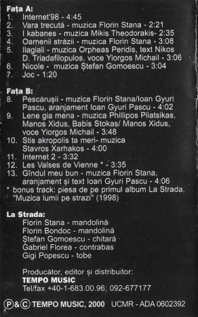 La Strada - Trei (Caseta Audio) [1]