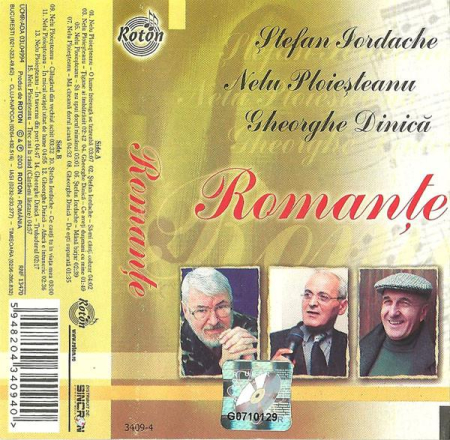 Ștefan Iordache - Romanțe (Caseta Audio) [1]