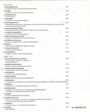 Julio Iglesias - The 24 Greatest Songs (Caseta Audio) [1]