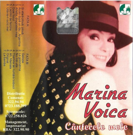 Casete audio - Marina Voica - Cântecele Mele (Caseta Audio)