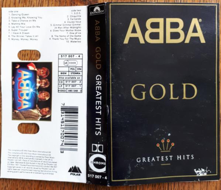 Rock/Folk - ABBA - Gold (Greatest Hits) (Caseta Audio)
