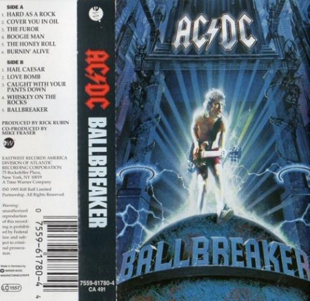 AC/DC - Ballbreaker (Casetă Audio) [1]