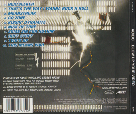 AC/DC – Blow Up Your Video (CD) [1]