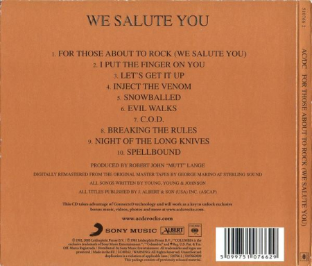 AC/DC - For Those About To Rock (We Salute You) [1]