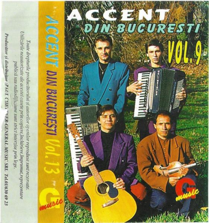 Accent din București - Vol. 9 , (Casetă Audio) [0]