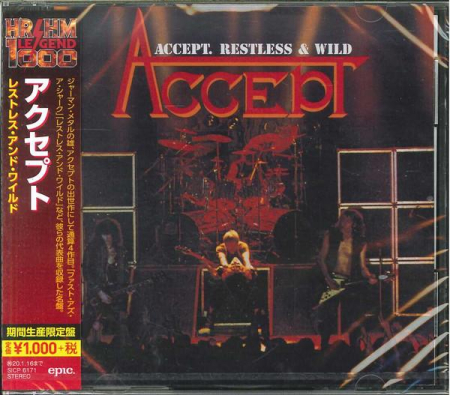 Rock/Folk - Accept - Restless & Wild = レストレス・アンド・ワイルド (CD)