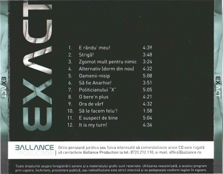 Act (11) – Exact (CD) [1]