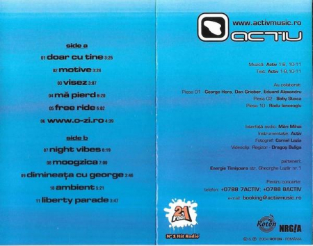 Activ - Motive , (Casetă Audio) [1]