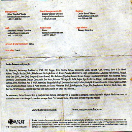 Ad Litteram - Până La Ultima Suflare , (CD) [1]