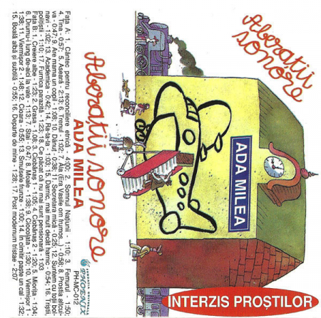 Ada Milea - Aberații Sonore (Interzis Proștilor) , (Casetă Audio) [1]