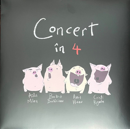 Noutăți - Ada Milea, Bobo Burlăcianu*, Anca Hanu, Cristi Rigman - Concert În 4 (VINIL)