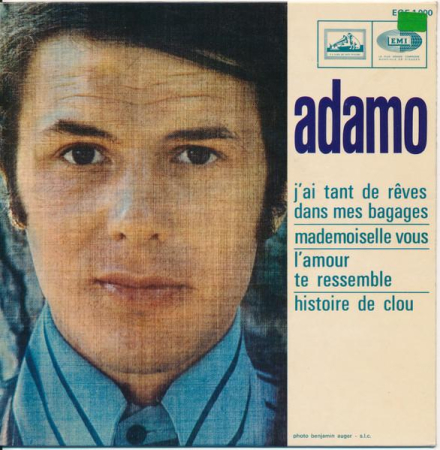 Discuri vinil - Adamo - J'ai Tant De Rêves Dans Mes Bagages (Disc Vinil)
