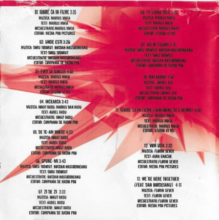 Adela Popescu - Iubire Ca În Filme, (CD) [1]