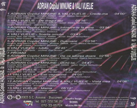Adrian Copilul Minune - Cursa Vedetelor Continua...., (CD) [1]