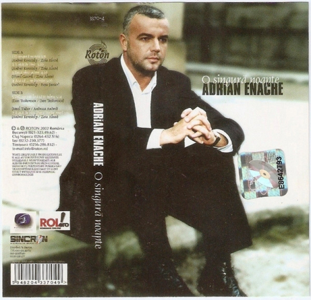 Adrian Enache - O Singură Noapte , (Casetă Audio) [0]