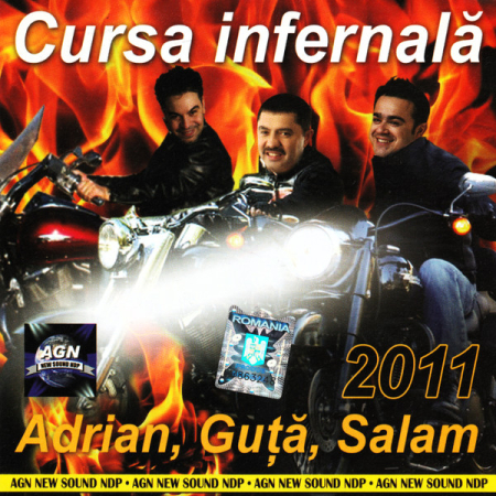 Casete audio - Adrian, Guță, Salam - Cursa Infernală 2011 (CASETA)