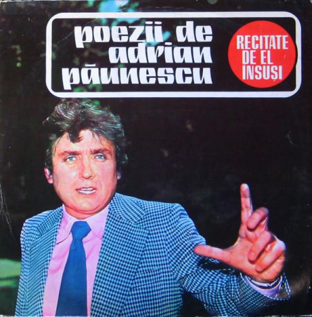 Discuri vinil - Adrian Păunescu - Poezii De Adrian Păunescu, Recitate De El Însuși (Disc Vinil)
