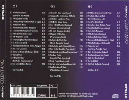 Adriano Celentano - The Greatest Hits (CD) [1]