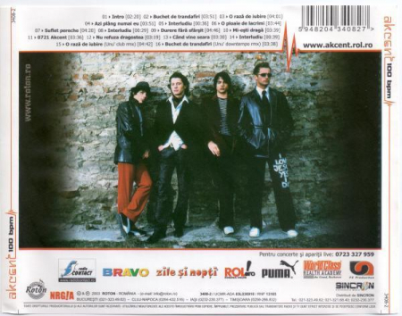 Akcent - 100 Bpm, (CD) [1]