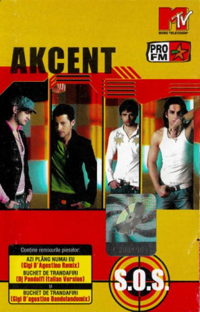 Pop - Akcent - S.O.S., (Casetă Audio)
