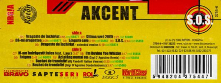 Akcent - S.O.S., (Casetă Audio) [1]