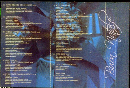 Al Bano Carrisi - Buon Natale - An Italian Christmas With Al Bano Carrisi , (Casetă Audio) [1]