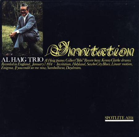 Al Haig Trio - Invitation (Disc Vinil) [0]
