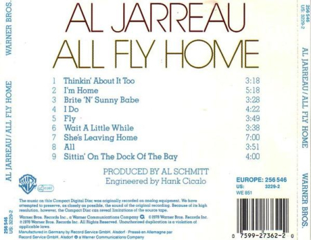 Al Jarreau - All Fly Home (CD) [1]