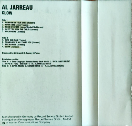 Al Jarreau - Glow (Caseta Audio) [1]