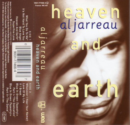 Casete audio - Al Jarreau - Heaven And Earth (Caseta Audio)