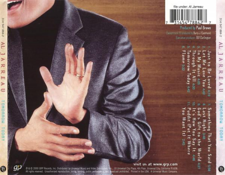 Al Jarreau - Tomorrow Today, (CD) [1]