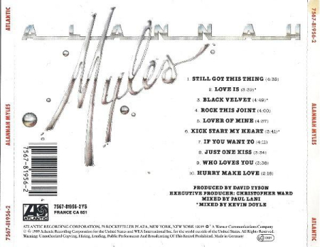 Alannah Myles - Alannah Myles (CD) [1]