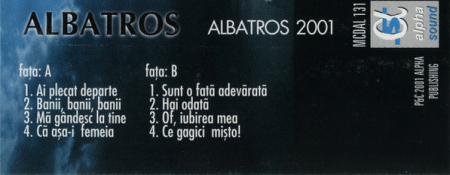 Albatros - Albatros 2001 , (Casetă Audio) [1]