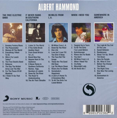 Albert Hammond - Original Album Classics (CD) [1]