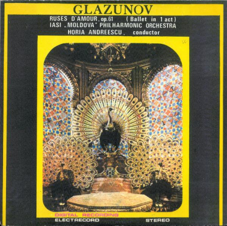 Muzică Clasică - Alexander Glazunov - Ruses D'Amour, Op.61 (Balet În 1 Act), (Disc Vinil)