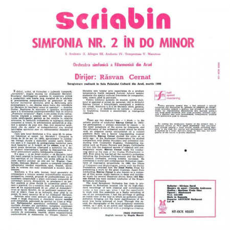 Alexander Scriabine - Symphony No. 2, (Disc Vinil) [1]