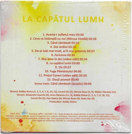 Alexandra Ușurelu - La Capătul lumii (CD) [1]