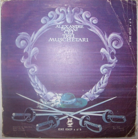Alexandre Dumas - Cei Trei Mușchetari, (Disc Vinil) [1]