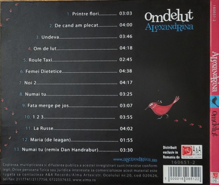 ALexandRina* – Omdelut (CD) [1]